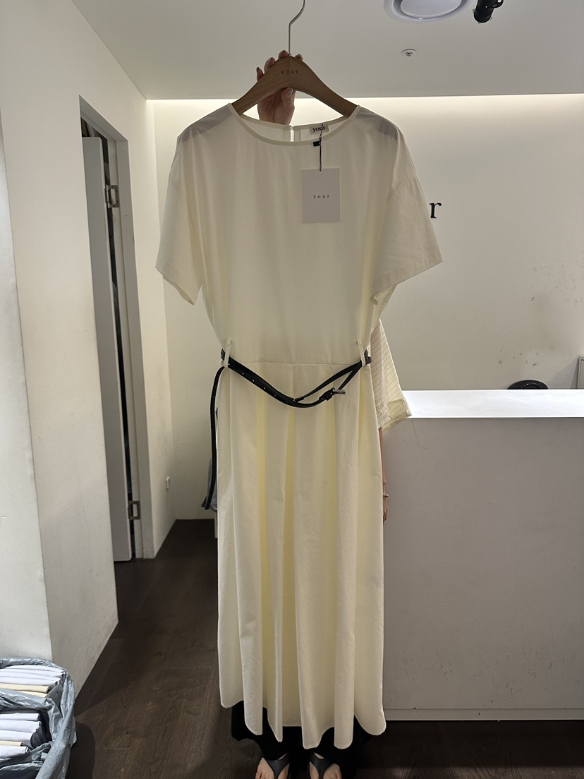 YOUR-P東大門㊣直郵女士新品時尚職業25春夏連衣裙不含腰帶YOUR-P連衣裙