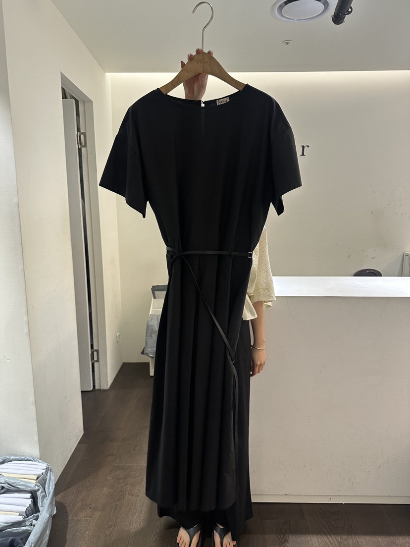 YOUR-P東大門㊣直郵女士新品時尚職業25春夏連衣裙不含腰帶YOUR-P連衣裙圖色3