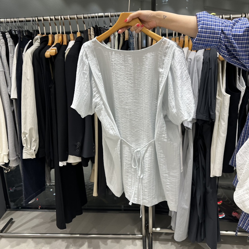 TREND SELLER/G東大門㊣實拍女士新品熱賣真品襯衫蕾絲衫G/TREND SELLER襯衫/蕾絲衫