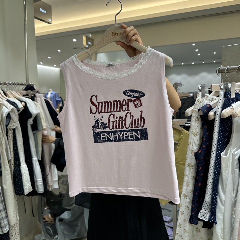 BENE東大門㊣實拍女士新品人氣推薦休閑25春夏真品吊帶背心BENE吊帶/背心圖色2