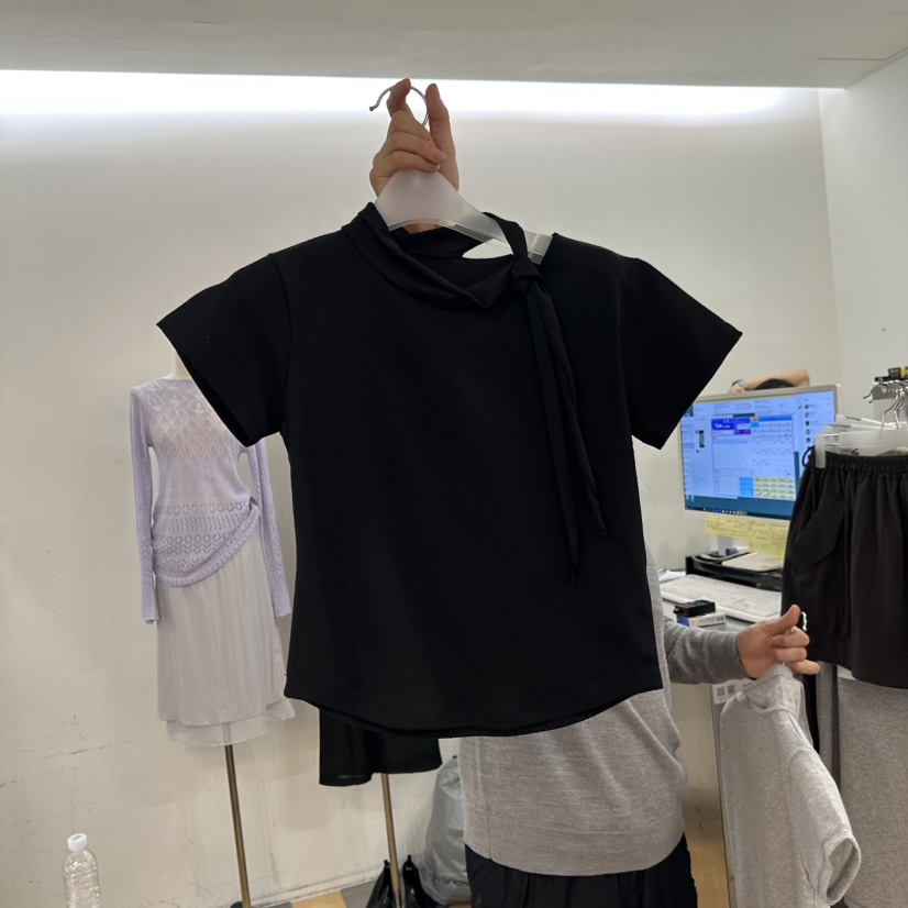 MAINT東大門㊣直郵女士新品人氣時尚真品25春夏推薦職業T恤MAINTT恤圖色2