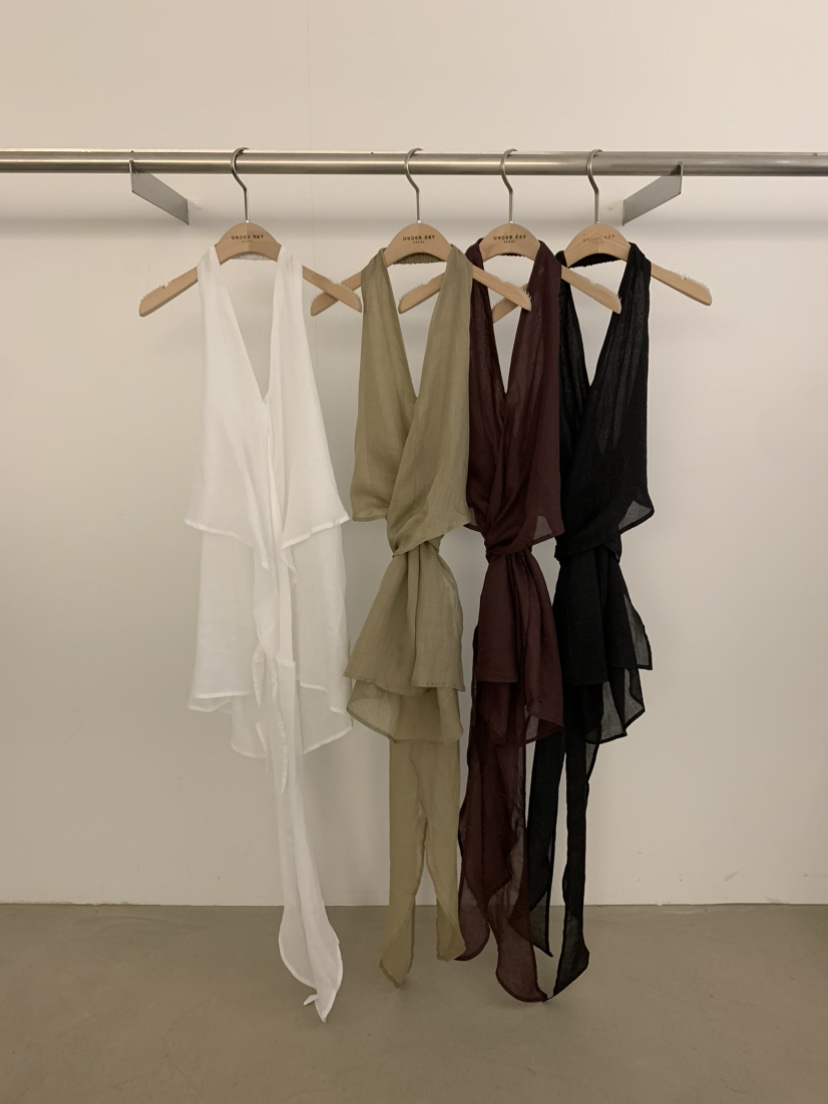 UNDER KEY東大門㊣實拍女士新品時尚真品職業人氣吊帶背心UNDER KEY吊帶/背心