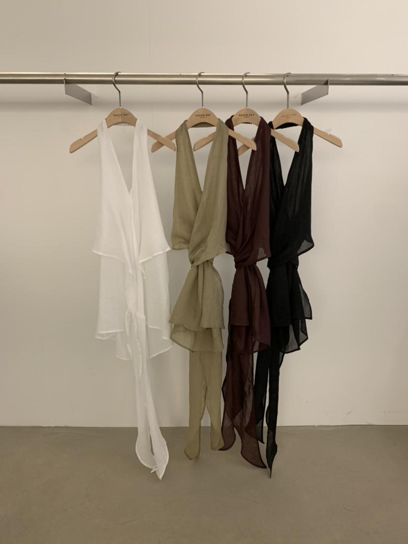 UNDER KEY東大門㊣實拍女士新品時尚真品職業人氣吊帶背心UNDER KEY吊帶/背心