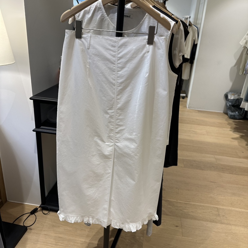 FEBRUARY 11東大門㊣直郵女士新品時尚推薦長裙荷葉邊棉質FEBRUARY11長裙