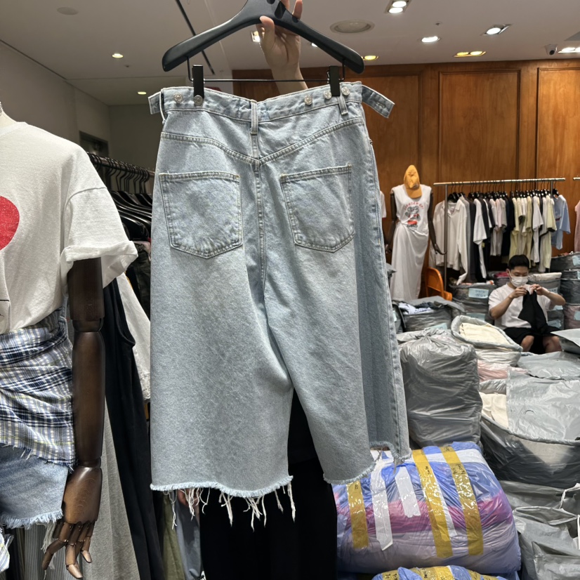 GARMENT-P東大門㊣實拍女士新款人氣休閑25春夏推薦職業短褲GARMENT短褲