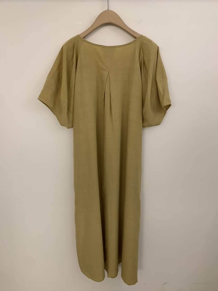 UNDER KEY東大門㊣代購女裝新品25春夏職業人氣連衣裙亞麻布UNDER KEY連衣裙