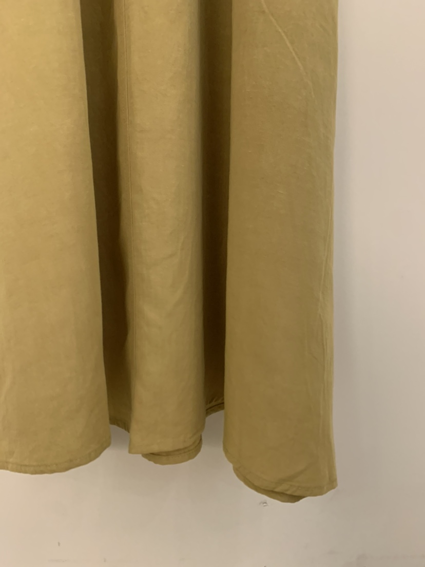 UNDER KEY東大門㊣代購女裝新品25春夏職業人氣連衣裙亞麻布UNDER KEY連衣裙