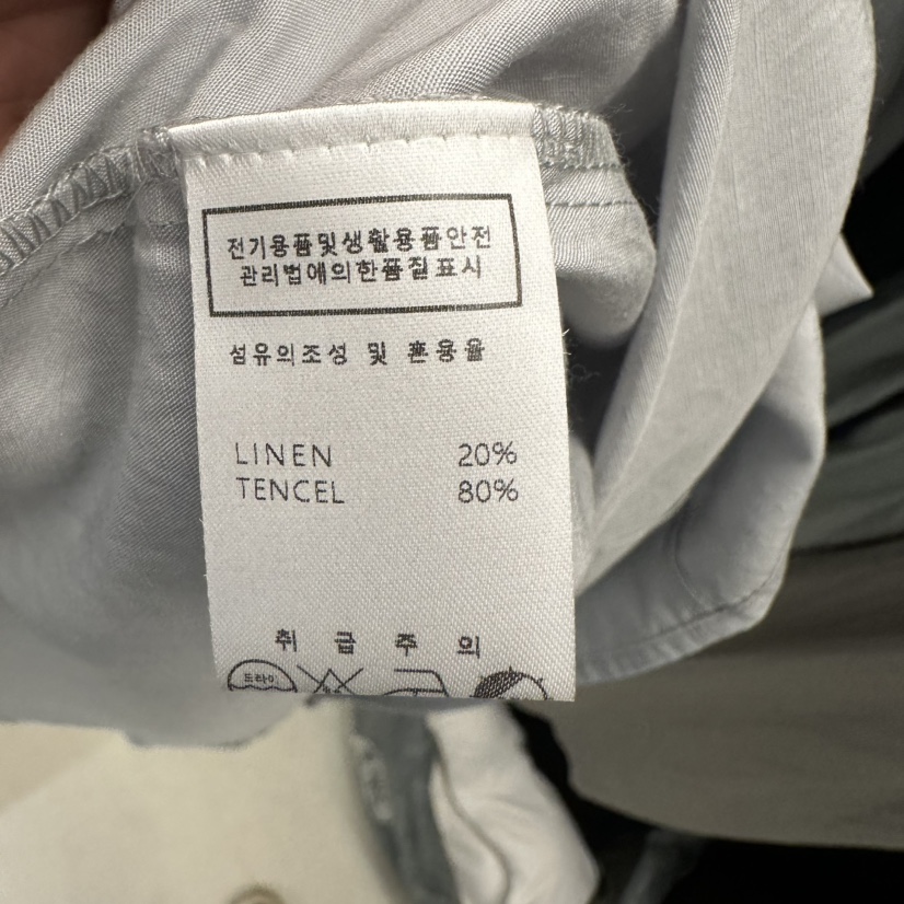 UNDER KEY東大門㊣代購女裝新品25春夏職業人氣連衣裙亞麻布UNDER KEY連衣裙