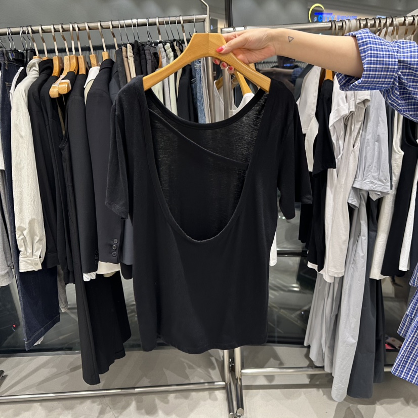TREND SELLER/G東大門㊣實拍女士新品休閑真品職業推薦T恤G/TREND SELLERT恤