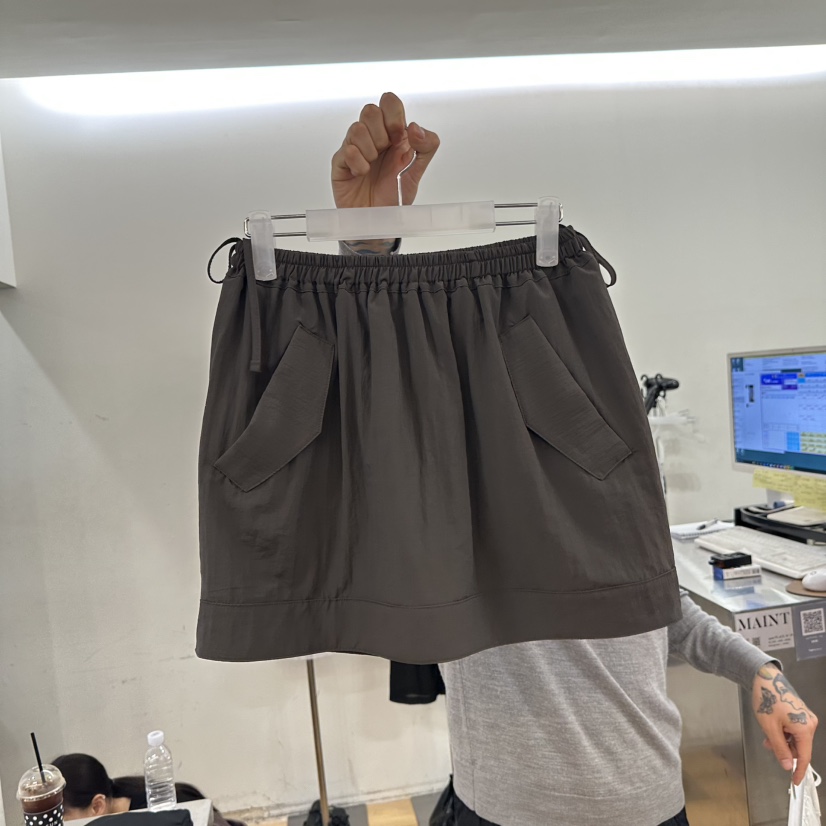 MAINT東大門㊣直郵女裝新品時尚25春夏熱賣真品推薦職業短裙MAINT短裙圖色2