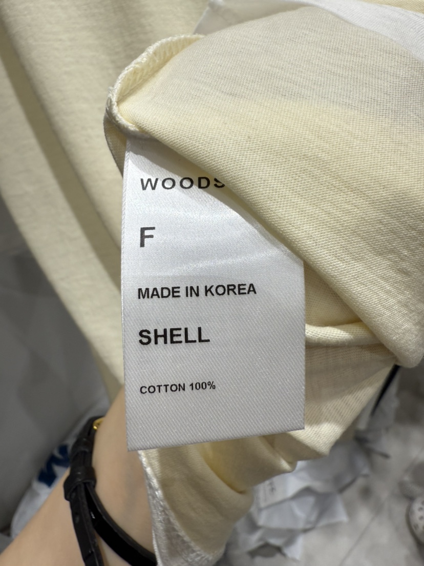 WOOD SAGE東大門㊣代購女裝新品休閑真品25春夏熱賣時尚T恤WOOD SAGET恤