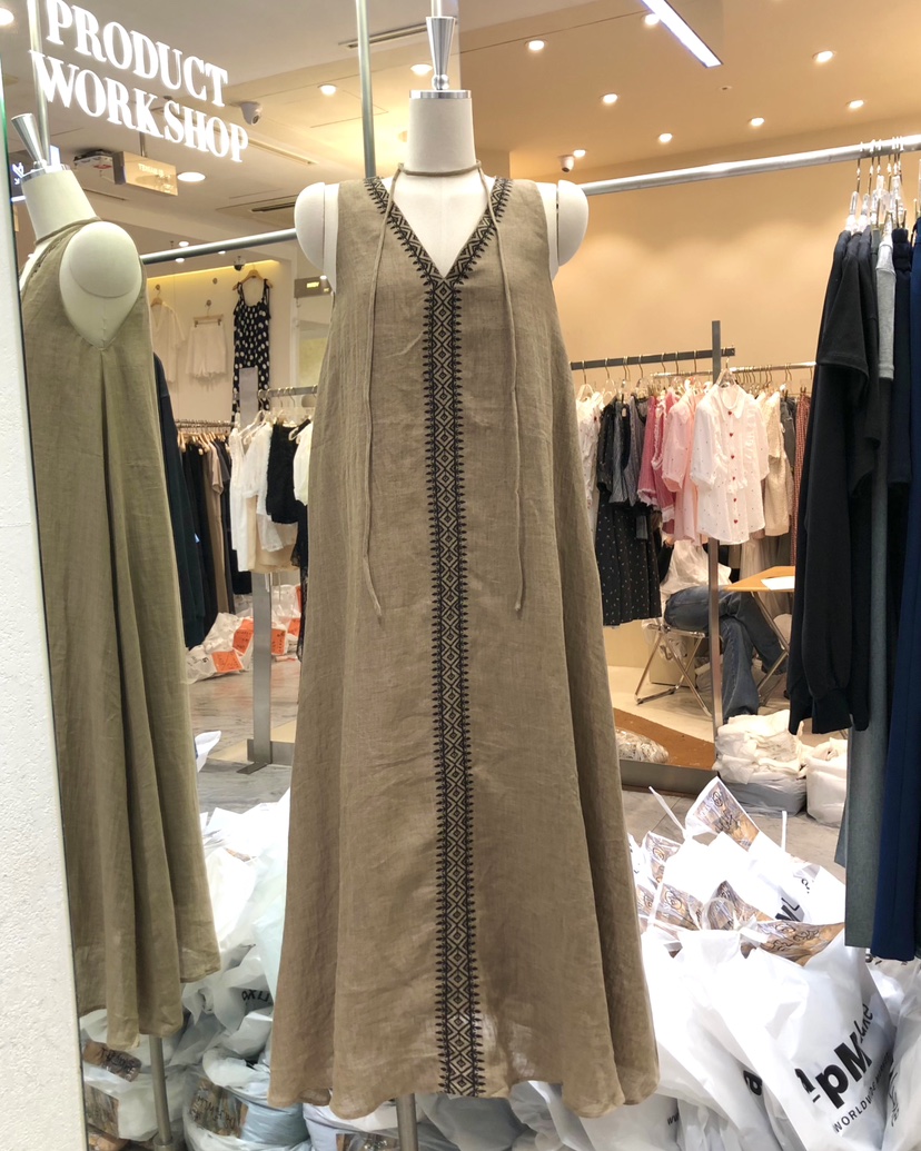 WORK SHOP東大門㊣代購女士新品人氣時尚熱賣真品25春夏連衣裙Work_shop連衣裙圖色2