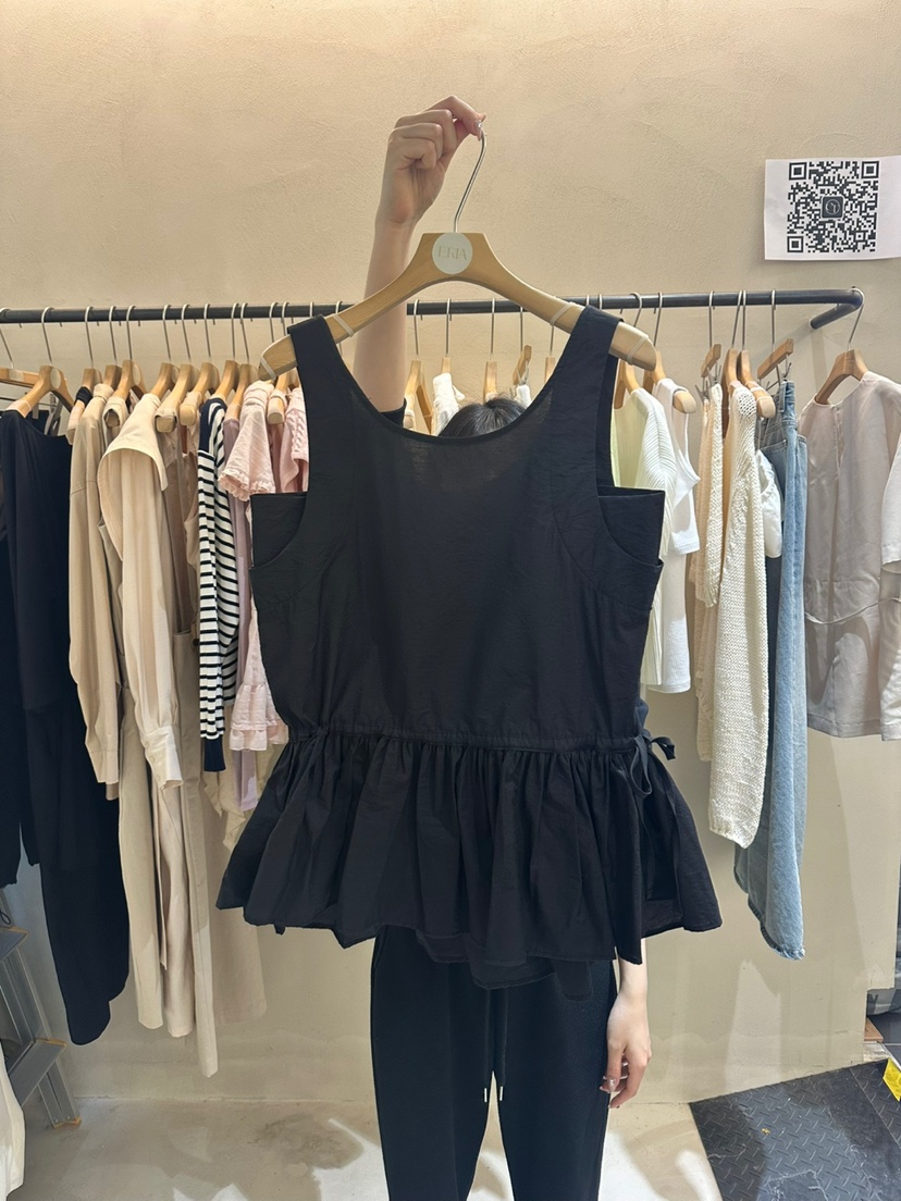 ERIA韓國直郵㊣女士新品人氣25春夏職業時尚休閑推薦吊帶背心ERIA/HUE吊帶/背心圖色2