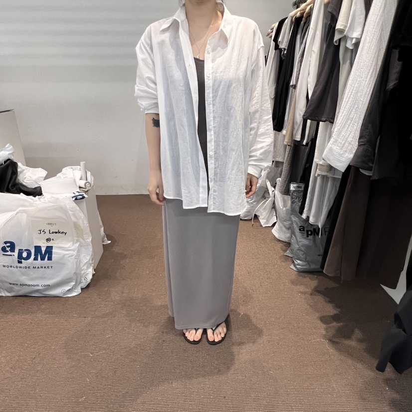 OBJECT東大門㊣實拍女士新款時尚熱賣25春夏休閑襯衫蕾絲衫OBJECT襯衫/蕾絲衫圖色2