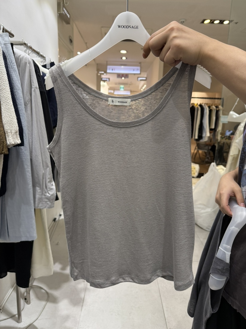 WOOD SAGE韓國代購㊣女士新款真品職業時尚25春夏吊帶背心WOOD SAGE吊帶/背心圖色6