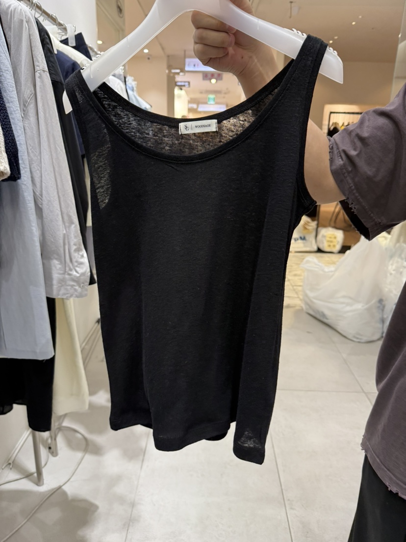 WOOD SAGE韓國代購㊣女士新款真品職業時尚25春夏吊帶背心WOOD SAGE吊帶/背心圖色8