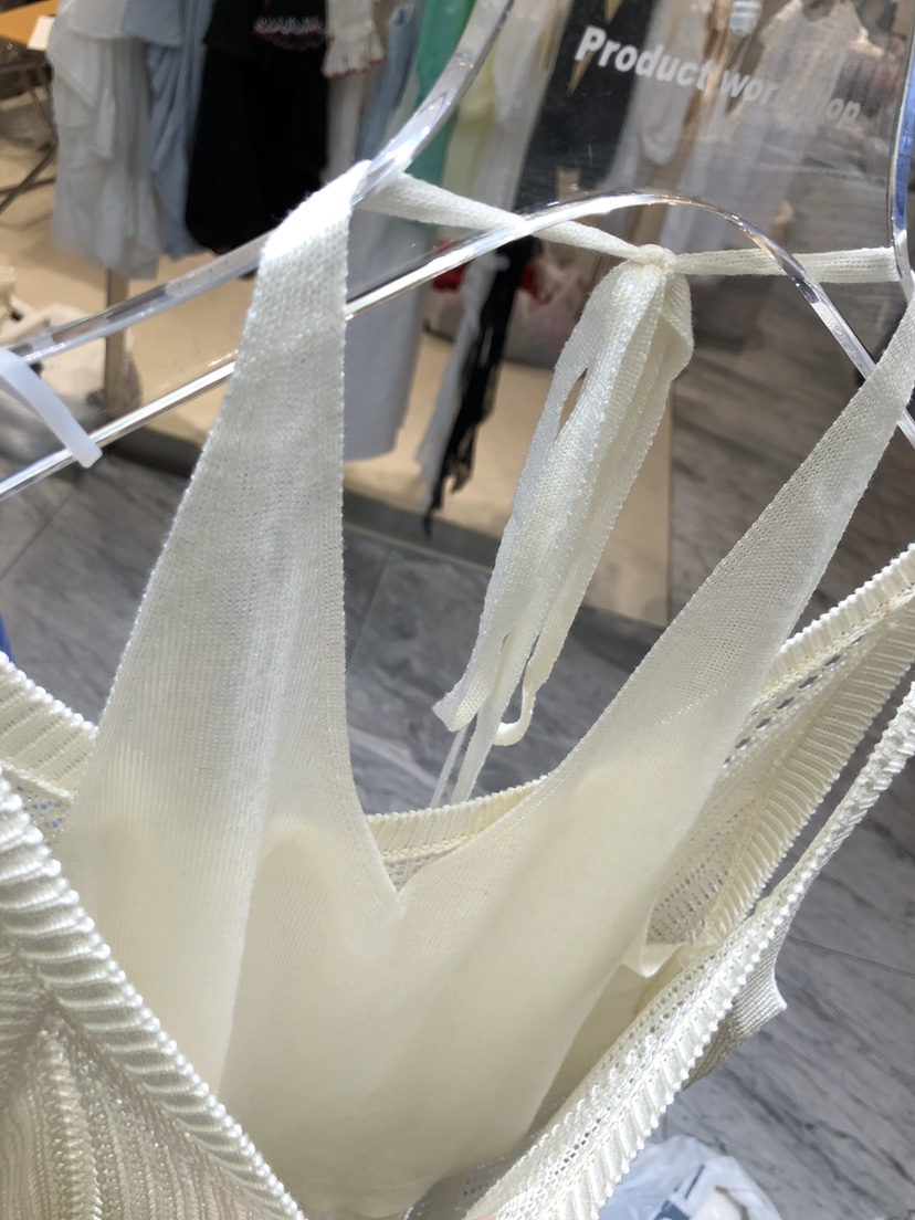 WORK SHOP東大門㊣代購女士新品熱賣25春夏推薦職業吊帶背心Work_shop吊帶/背心