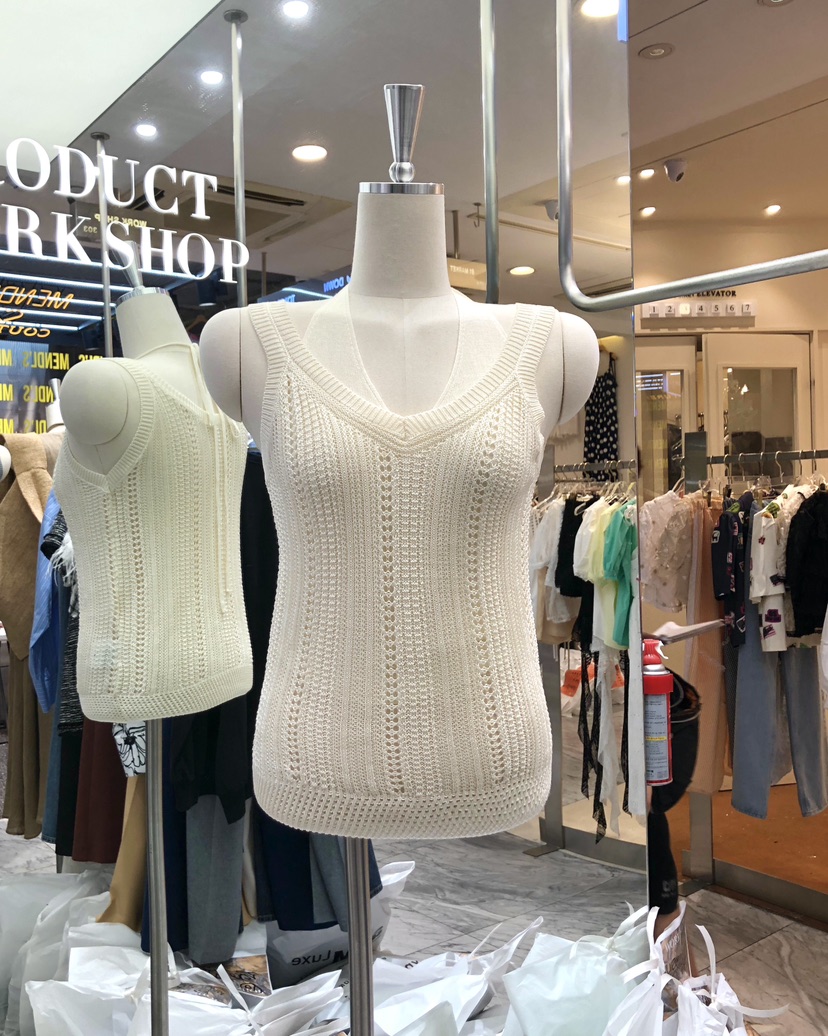 WORK SHOP東大門㊣代購女士新品熱賣25春夏推薦職業吊帶背心Work_shop吊帶/背心圖色2
