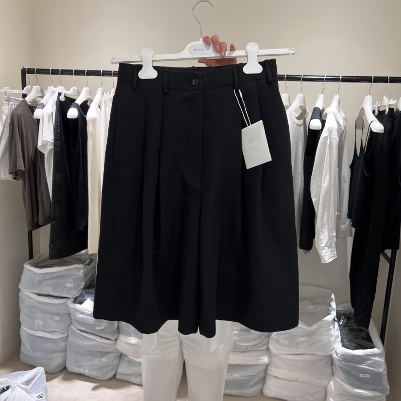 MASCULINE韓國直郵㊣女士新品職業25春夏人氣推薦熱賣真品短褲MASCULINE短褲