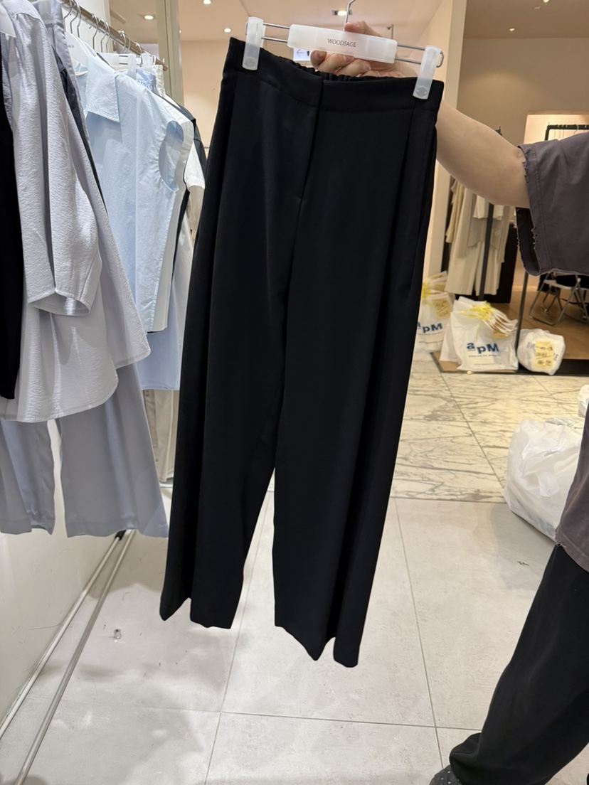 WOOD SAGE東大門㊣直郵女士新款推薦休閑25春夏休閑褲綁帶WOOD SAGE休閑褲圖色3