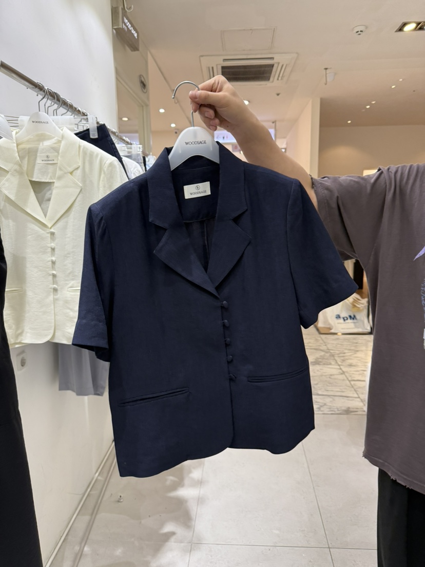 WOOD SAGE東大門㊣代購女士新品推薦時尚人氣休閑真品夾克WOOD SAGE夾克圖色2