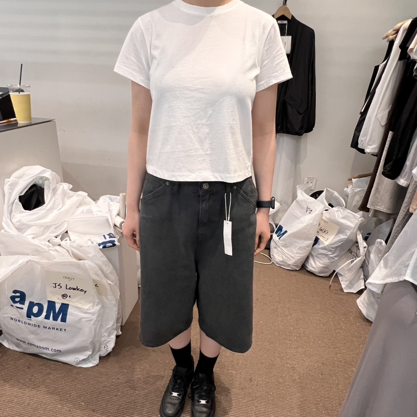 OBJECT韓國直郵㊣女裝新款休閑時尚人氣職業熱賣推薦25春夏T恤OBJECTT恤圖色4