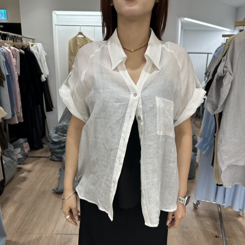 LEWIN東大門㊣直郵女裝新品推薦熱賣真品時尚25春夏襯衫蕾絲衫LEWIN襯衫/蕾絲衫圖色3