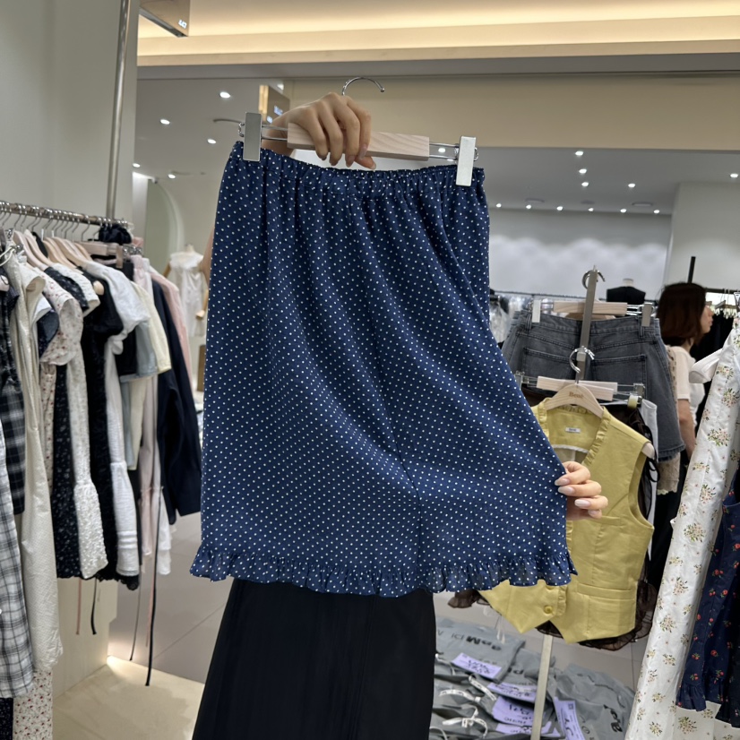 BENE東大門㊣直郵女裝新款真品25春夏休閑職業半身裙中短裙BENE半身裙/中短裙