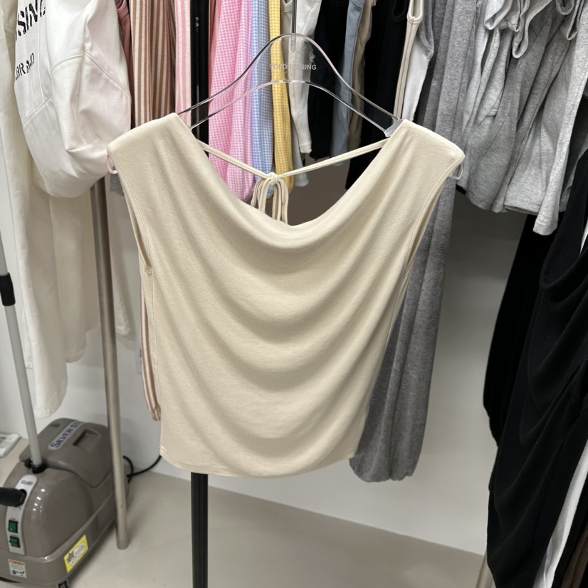 TOPDRESSING東大門㊣實拍女士新款推薦職業休閑真品吊帶背心TOPDRESSING吊帶/背心圖色3