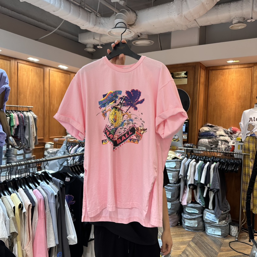 GARMENT-P東大門㊣直郵女裝新品熱賣人氣真品25春夏休閑T恤GARMENTT恤圖色2