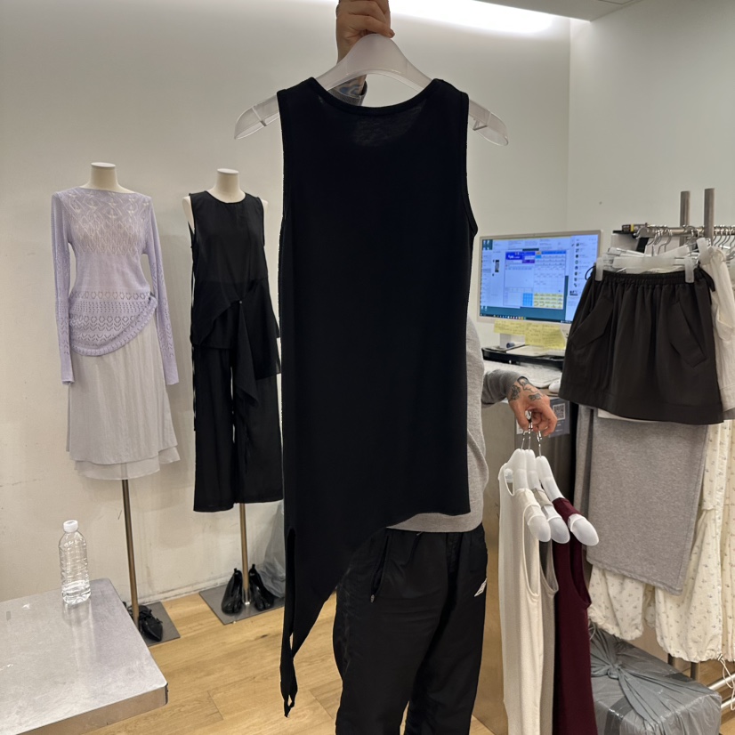 MAINT東大門㊣實拍女裝新品真品職業推薦休閑時尚25春夏吊帶背心MAINT吊帶/背心