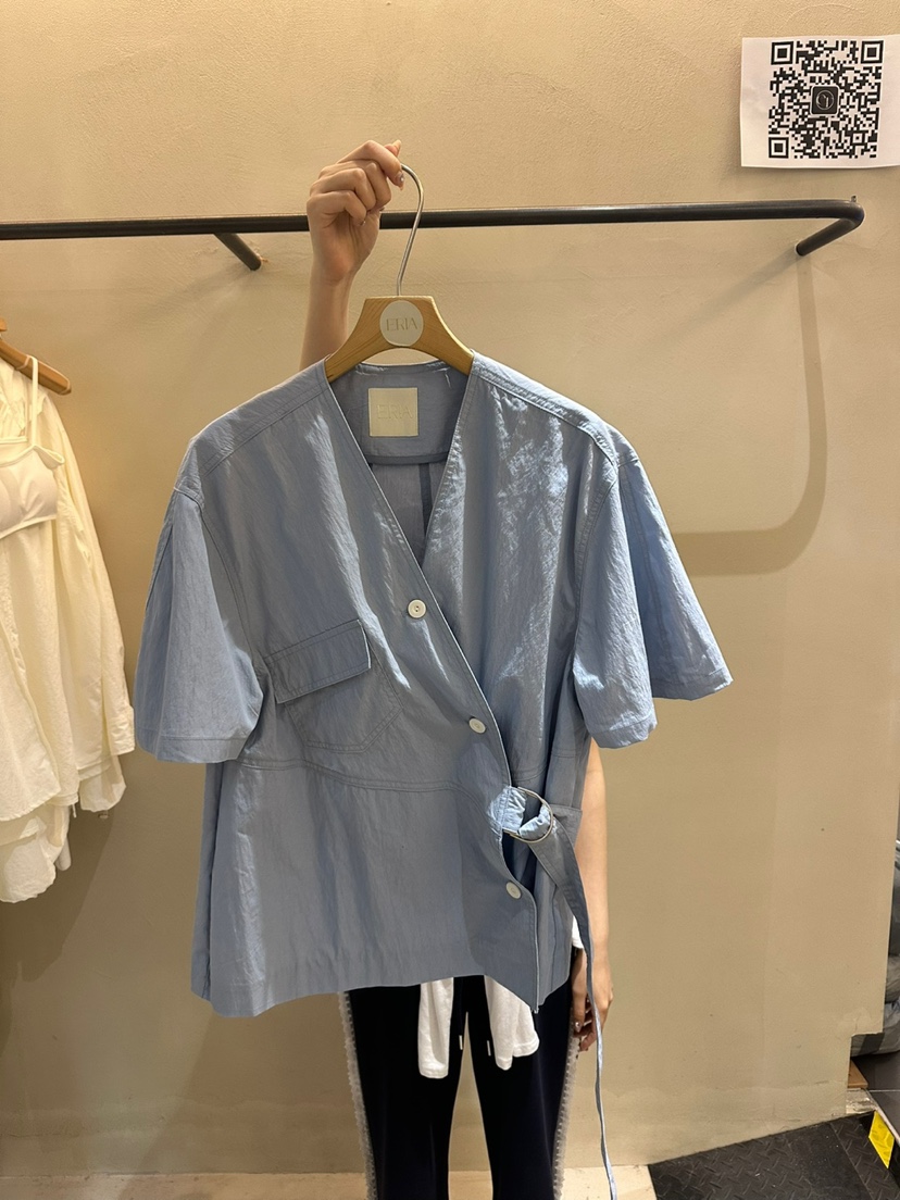ERIA韓國代購㊣女裝新品休閑人氣真品時尚熱賣25春夏推薦夾克ERIA/HUE夾克圖色2