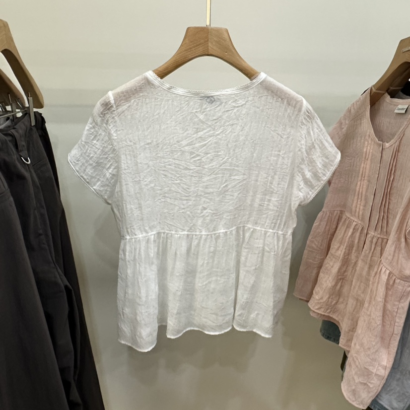 3 ANOTHER韓國代購㊣女裝新品時尚熱賣休閑真品襯衫蕾絲衫3 ANOTHER襯衫/蕾絲衫