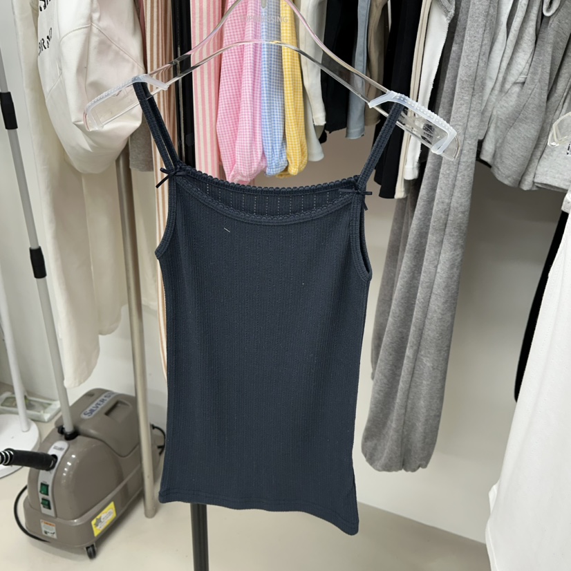 TOPDRESSING韓國直郵㊣女裝新款時尚推薦人氣休閑25春夏吊帶背心TOPDRESSING吊帶/背心圖色2