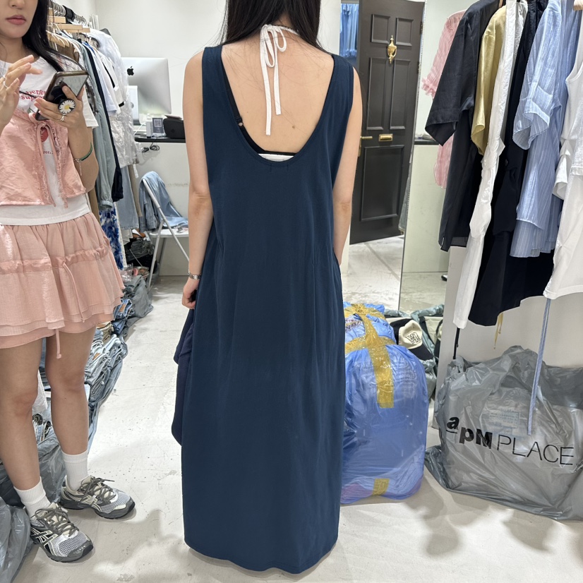 BAGUETTE韓國直郵㊣女士新品25春夏職業推薦人氣時尚連衣裙BAGUETTE連衣裙