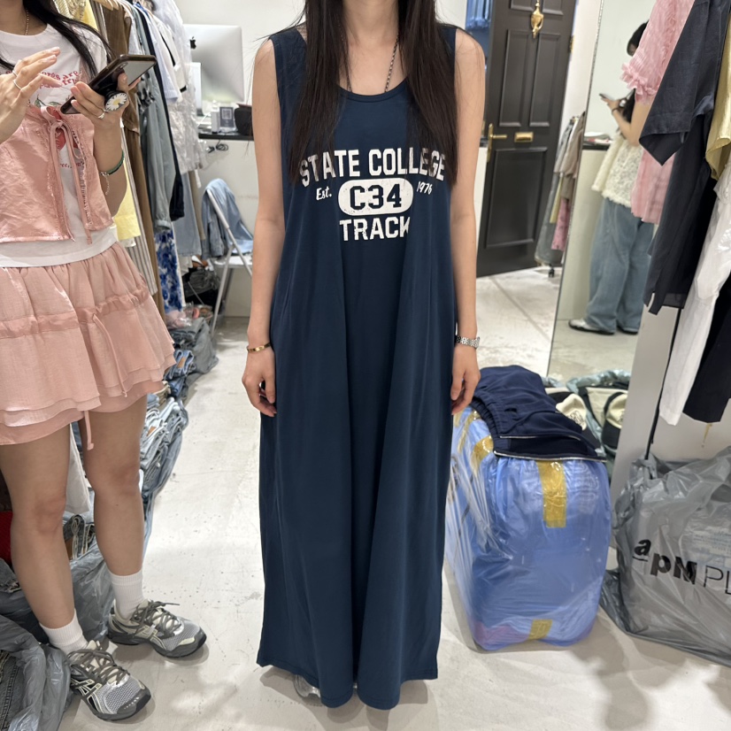 BAGUETTE韓國直郵㊣女士新品25春夏職業推薦人氣時尚連衣裙BAGUETTE連衣裙圖色3