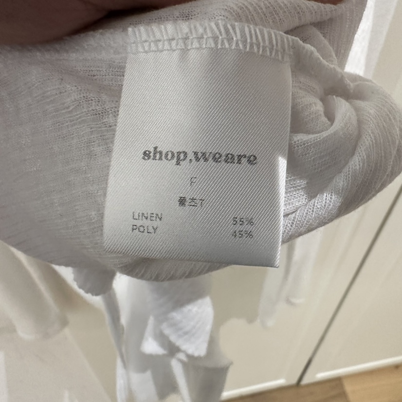 WE ARE/WELOVER東大門㊣直郵女士新款25春夏休閑熱賣長袖T恤SHOP_WE ARE長袖T恤