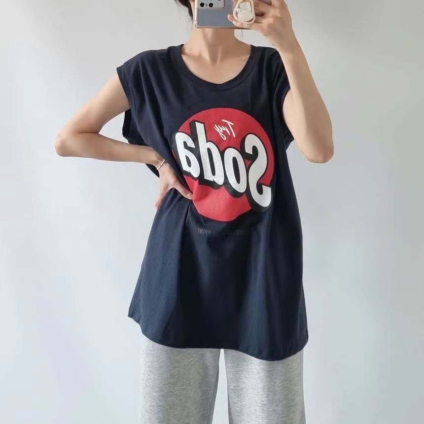 SNS韓國直郵㊣女裝新品熱賣休閑職業真品推薦25春夏人氣T恤SNST恤圖色2