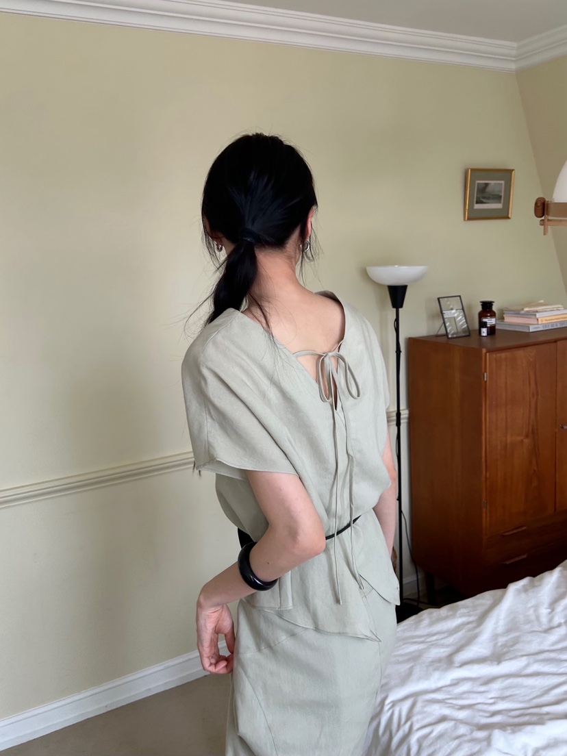 ME MO東大門㊣實拍女士新款時尚職業推薦襯衫蕾絲衫不含腰帶ME MO襯衫/蕾絲衫