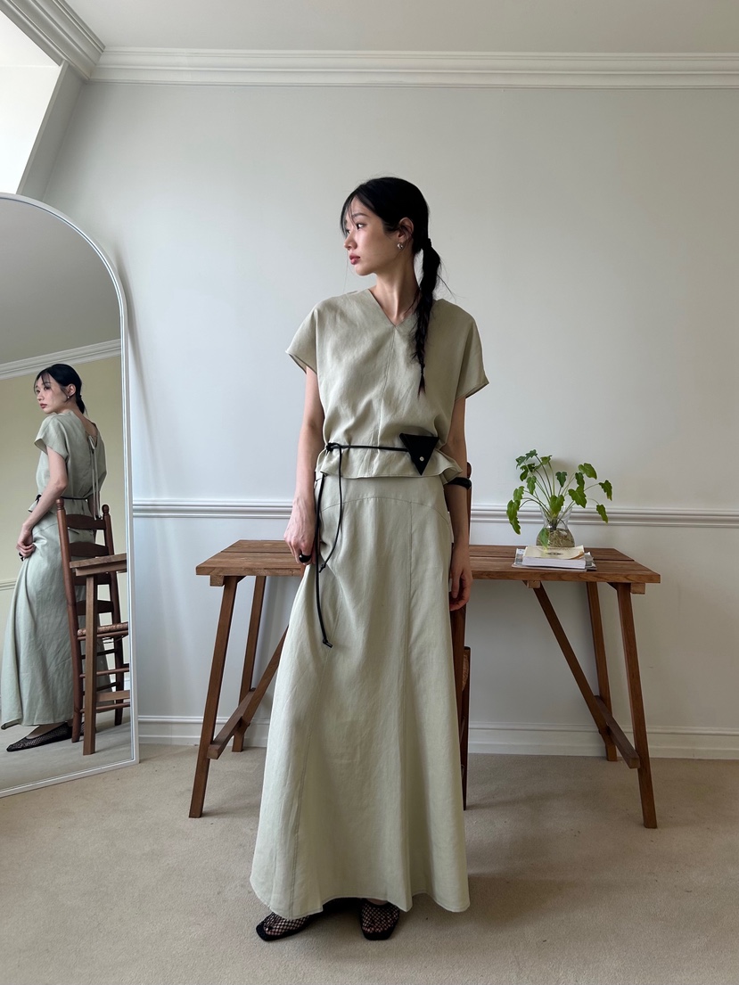 ME MO東大門㊣實拍女士新款時尚職業推薦襯衫蕾絲衫不含腰帶ME MO襯衫/蕾絲衫