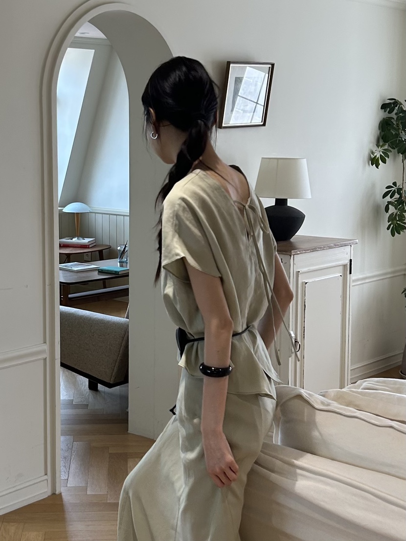 ME MO東大門㊣實拍女士新款時尚職業推薦襯衫蕾絲衫不含腰帶ME MO襯衫/蕾絲衫
