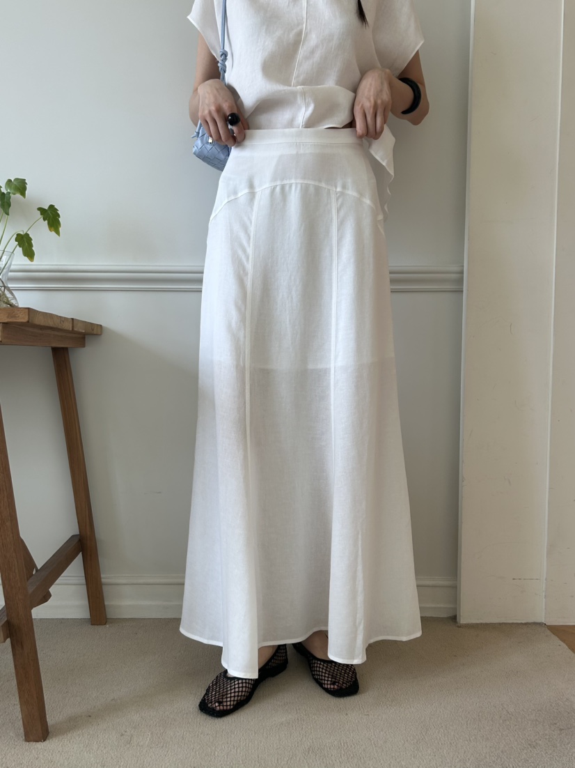ME MO東大門㊣代購女裝新款人氣職業推薦熱賣時尚25春夏長裙ME MO長裙圖色2