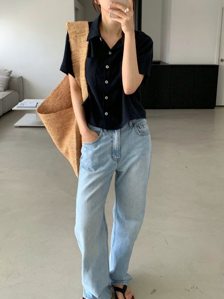 DOIT東大門㊣代購女裝新款推薦真品休閑熱賣時尚襯衫蕾絲衫DOIT襯衫/蕾絲衫