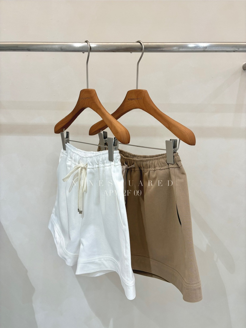 NINESQUARED東大門㊣直郵女士新品25春夏人氣職業推薦時尚短褲NINESQUARED短褲