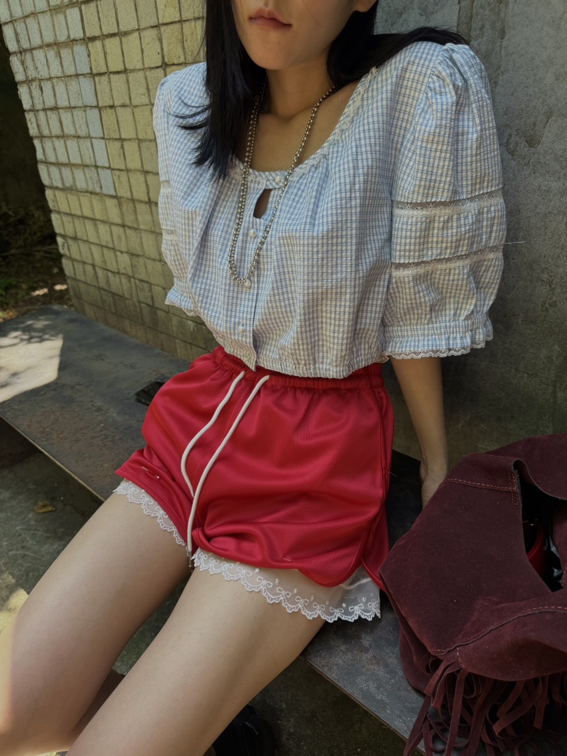 FRANC—L東大門㊣直郵女裝新品熱賣25春夏休閑推薦襯衫蕾絲衫FRANC襯衫/蕾絲衫