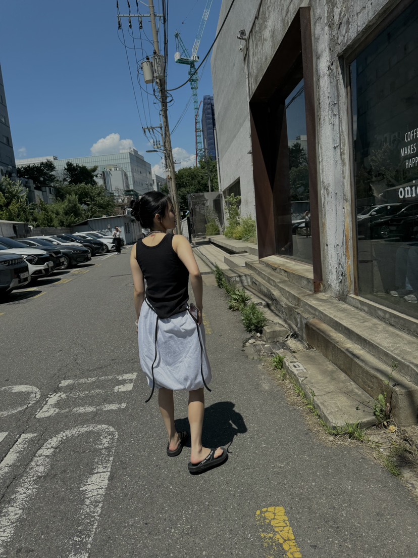 FRANC—L東大門㊣代購女裝新品熱賣時尚休閑25春夏半身裙中短裙FRANC半身裙/中短裙