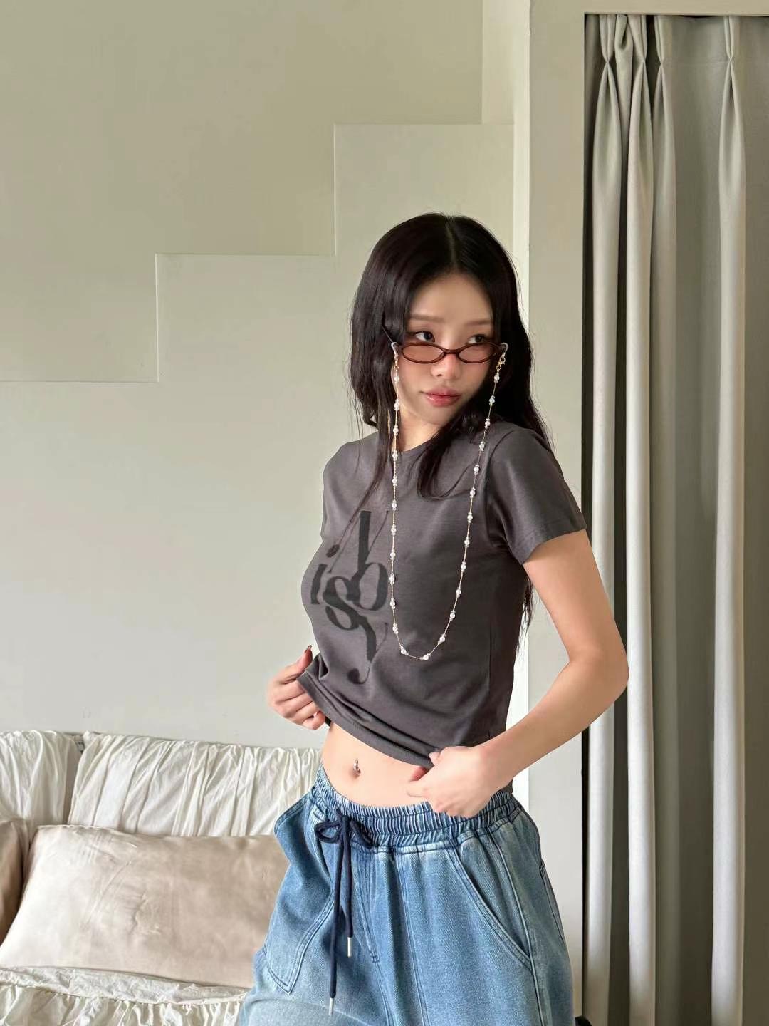SIENNE-T東大門㊣實拍女裝新品25春夏職業熱賣休閑T恤修身SIENNE-TT恤