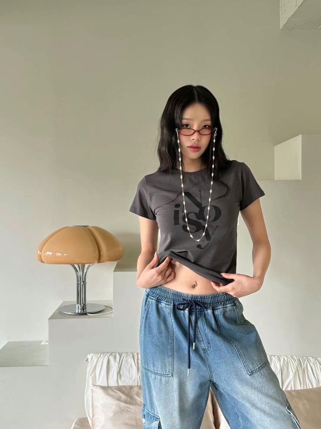 SIENNE-T東大門㊣實拍女裝新品25春夏職業熱賣休閑T恤修身SIENNE-TT恤