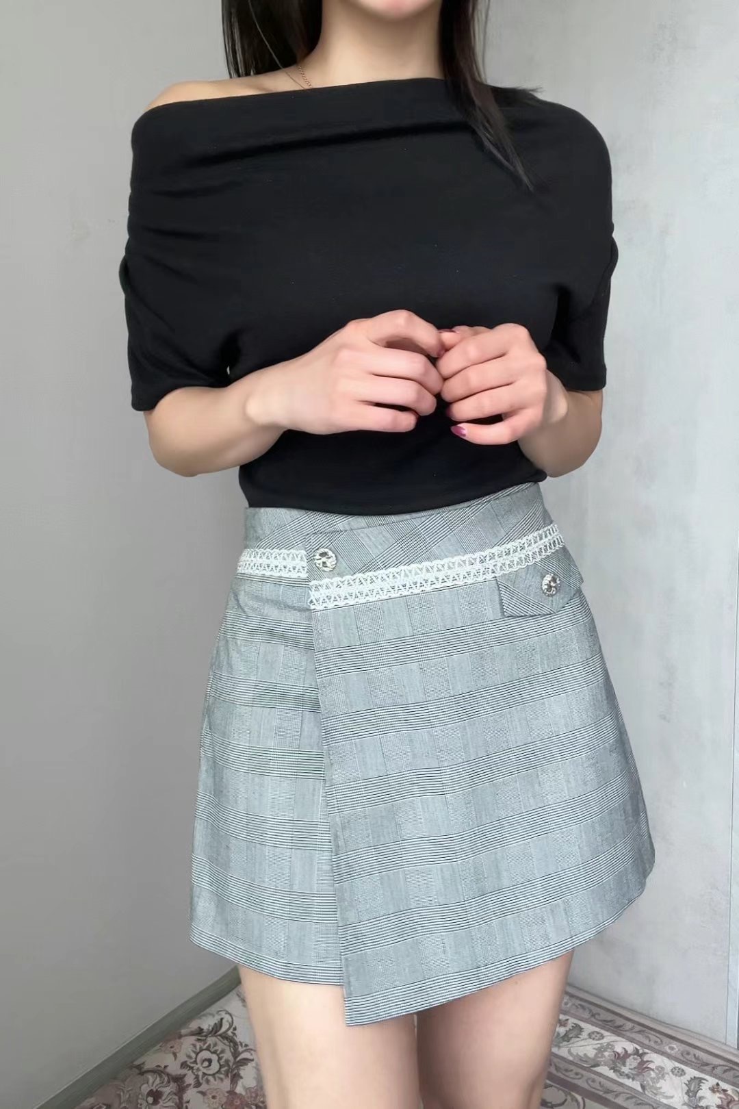 SOOMANCHAE-수만채-T東大門㊣代購女士新款休閑推薦人氣裙褲SOOMANCHAE裙褲