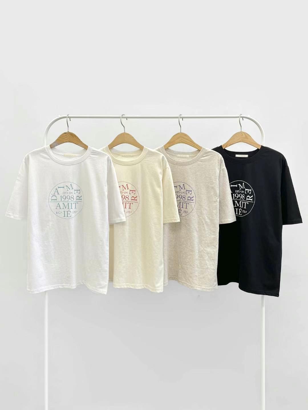 SIENNE-T韓國代購㊣女裝新品25春夏人氣時尚職業推薦真品T恤SIENNE-TT恤圖色2左二色